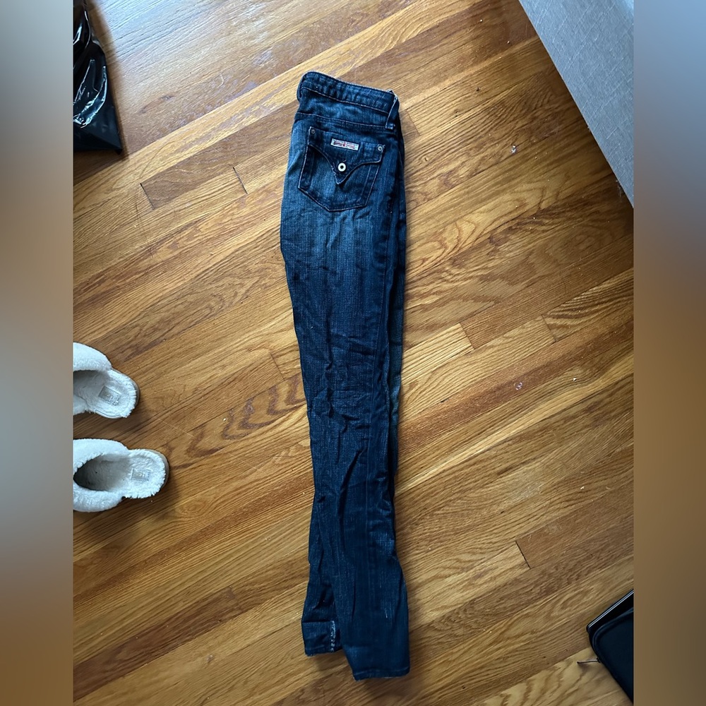 Traditional back flap Hudson jeans